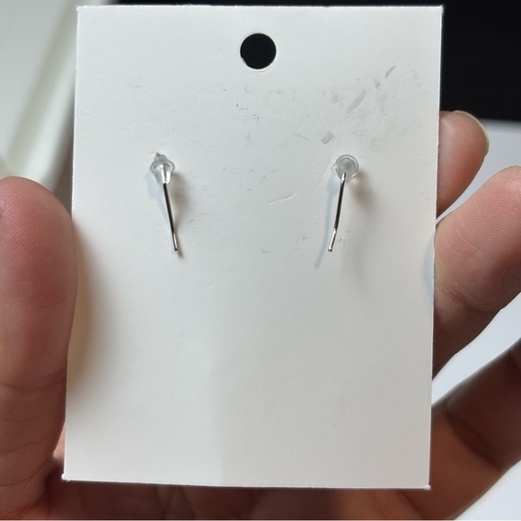 Modern Art Inspired Women’s Earrings, Dangle Faux Pearl Fashion Earrings - Picture 6 of 6